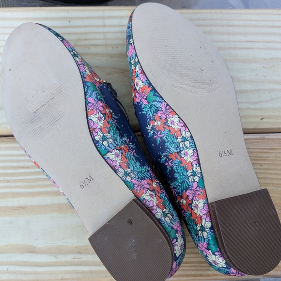 Talbot's Ryan Blissful Floral Loafers 6 1/2 - Picture 5 of 6